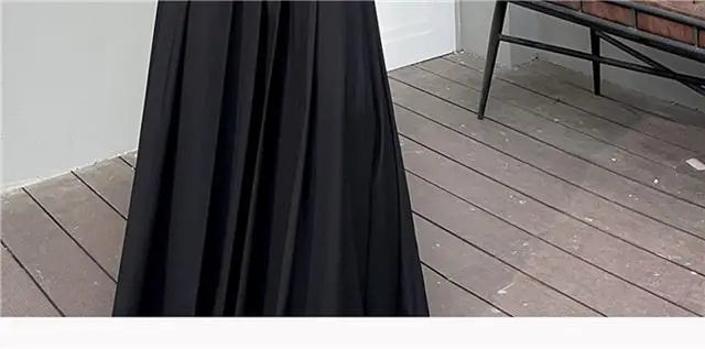 Falda Primavera Mujer Plisada Larga - Falda Color Sólido Elegante Coreana