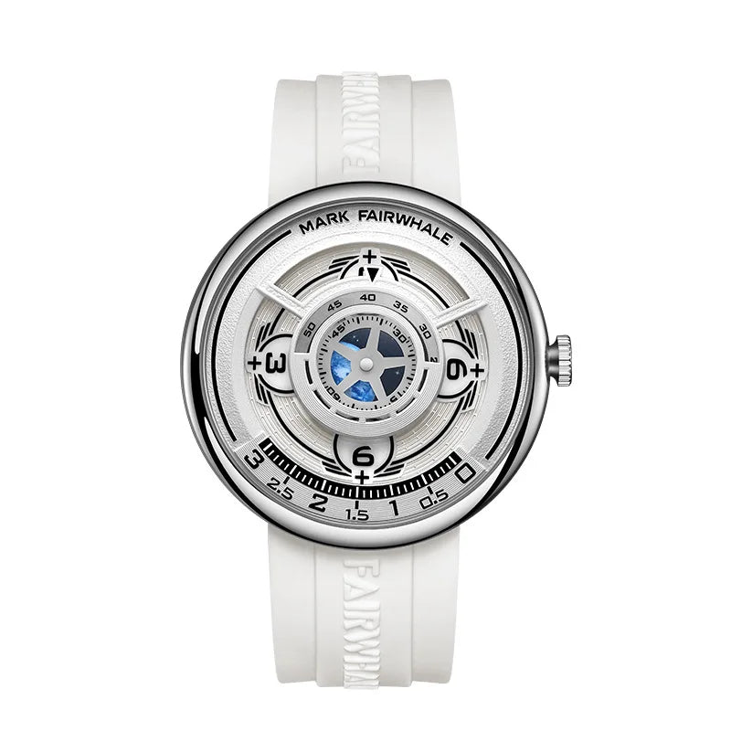 Reloj Mark Fairwhale 5990 Hombre 2025 - Cuarzo Silicona Deportivo con Luz Nocturna