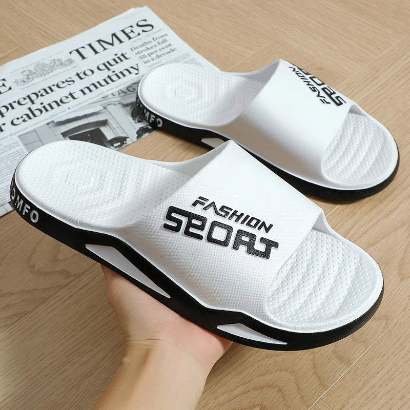 Chanclas Hombre Baño Verano - Antideslizantes Trendy Interior Exterior Casa