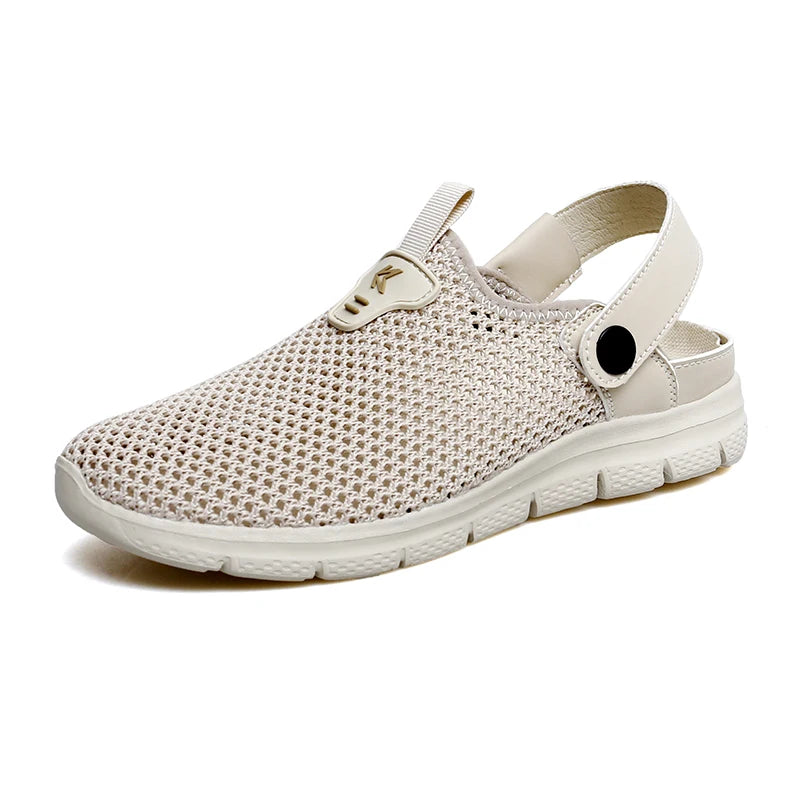 Sandalias Playa Mujer Transpirables - Zuecos Jardín Aqua Trekking Talla Grande