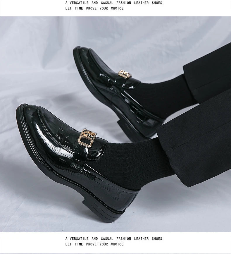 Zapatos Profesionales Hombre Vestir - Casual Cuero Sneakers Ligeros Fashion Luxury Formales