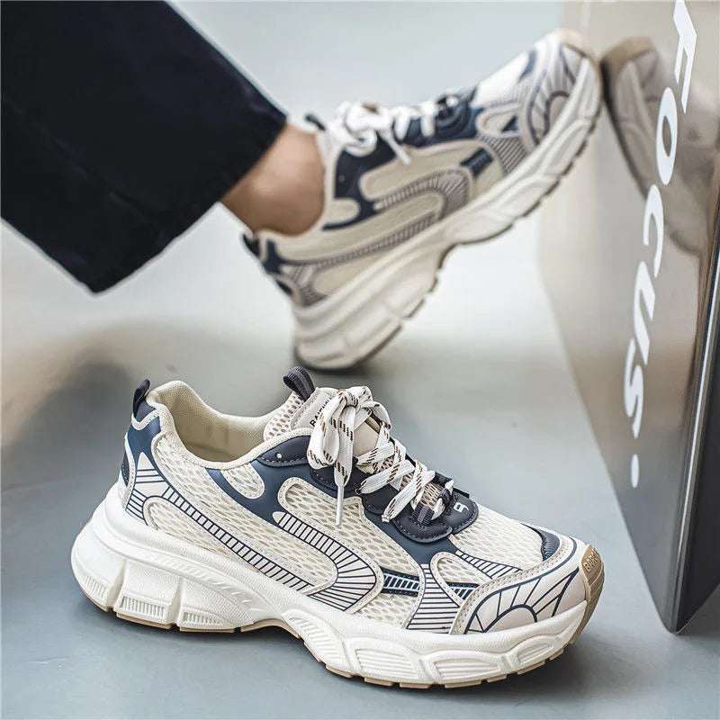 Sneakers Plataforma Mujer Tendencia - Zapatillas Ligeras Transpirables Running