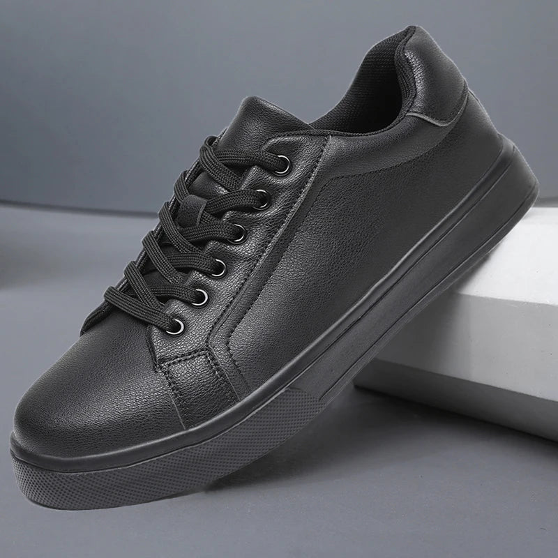 Mocasines Hombre Business Casual - Suaves Cómodos Otoño Negro Blanco Sneakers