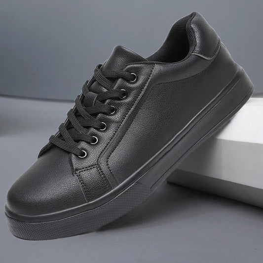 Mocasines Hombre Business Casual - Suaves Cómodos Otoño Negro Blanco Sneakers