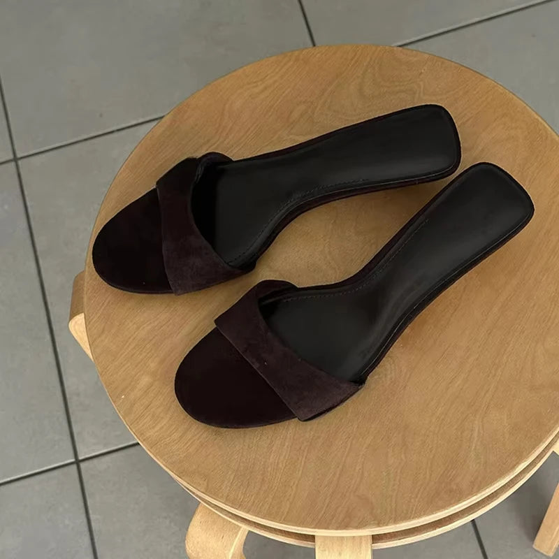 Sandalias Plataforma Mujer Luxury 2025 - Zapatos Cuña Versátiles Fashion Verano