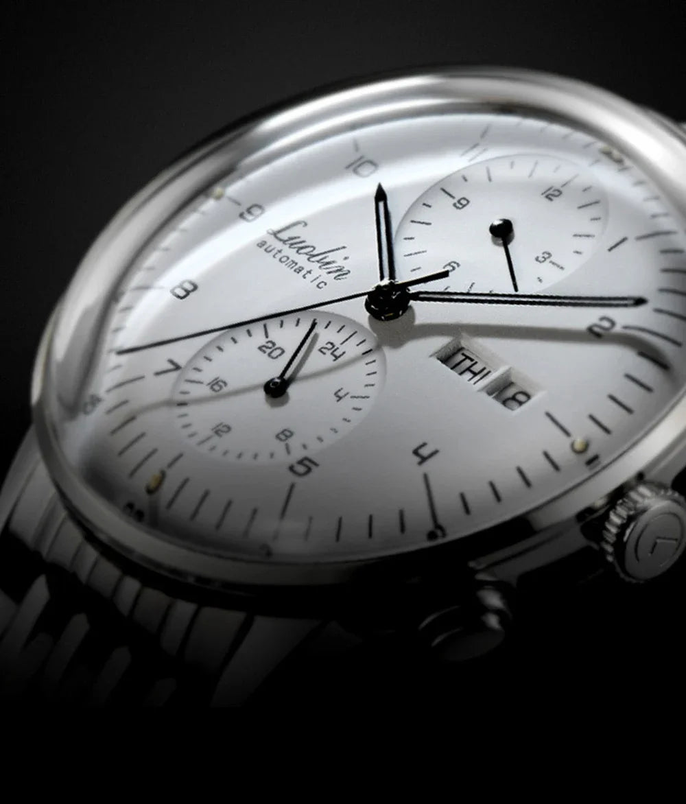 Reloj Mecánico Automático Business 2023 - Acero Inoxidable Luminoso Diseñador