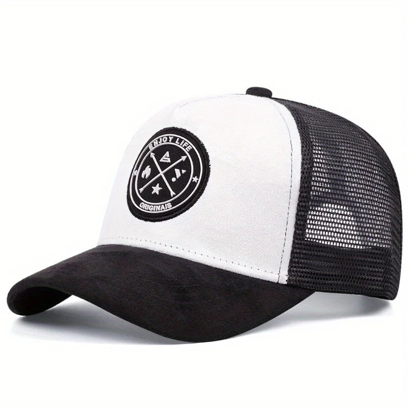 Gorra Baseball Mesh Enjoy Life - Snapback Transpirable Hip Hop